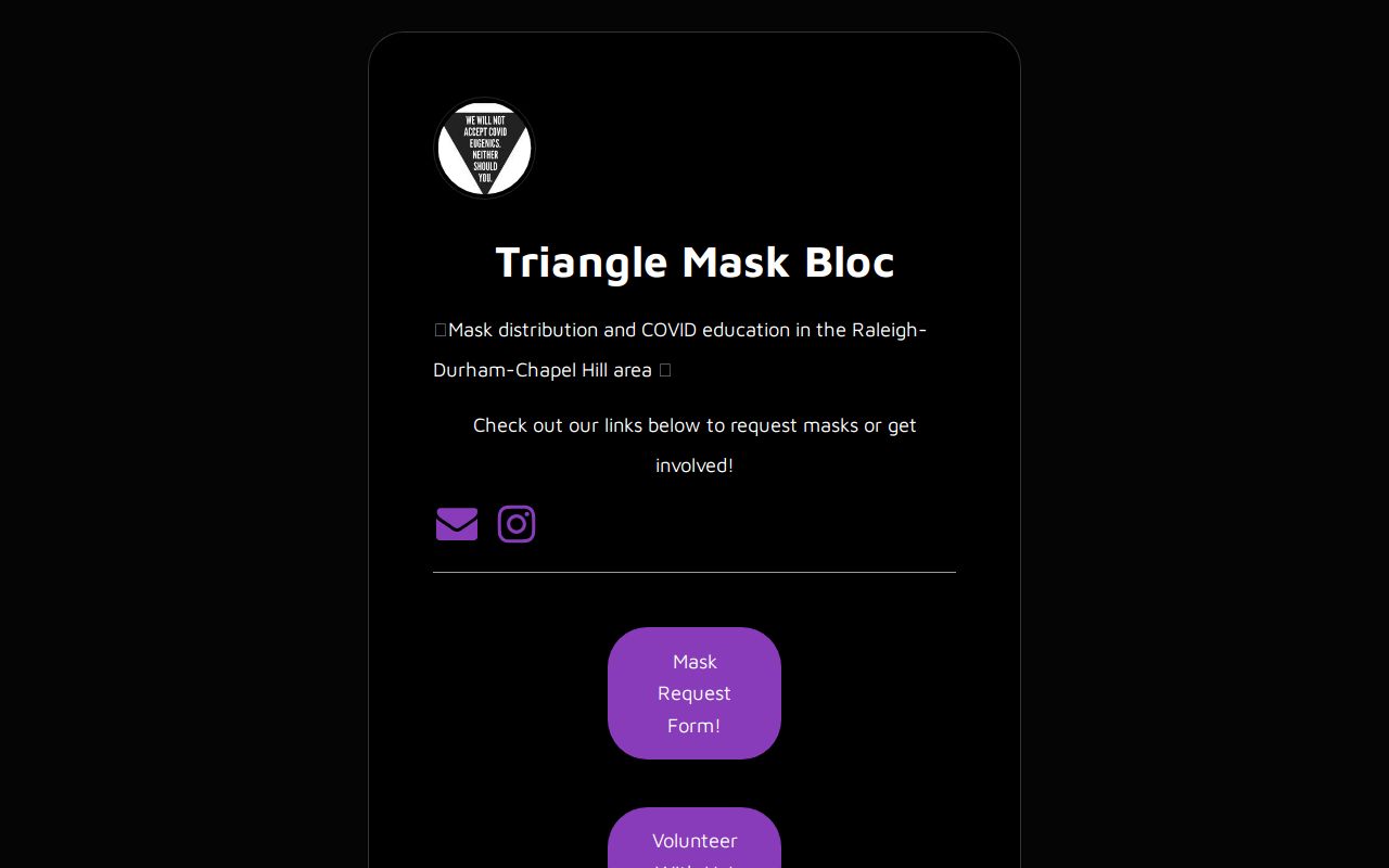 Triangle Mask Bloc